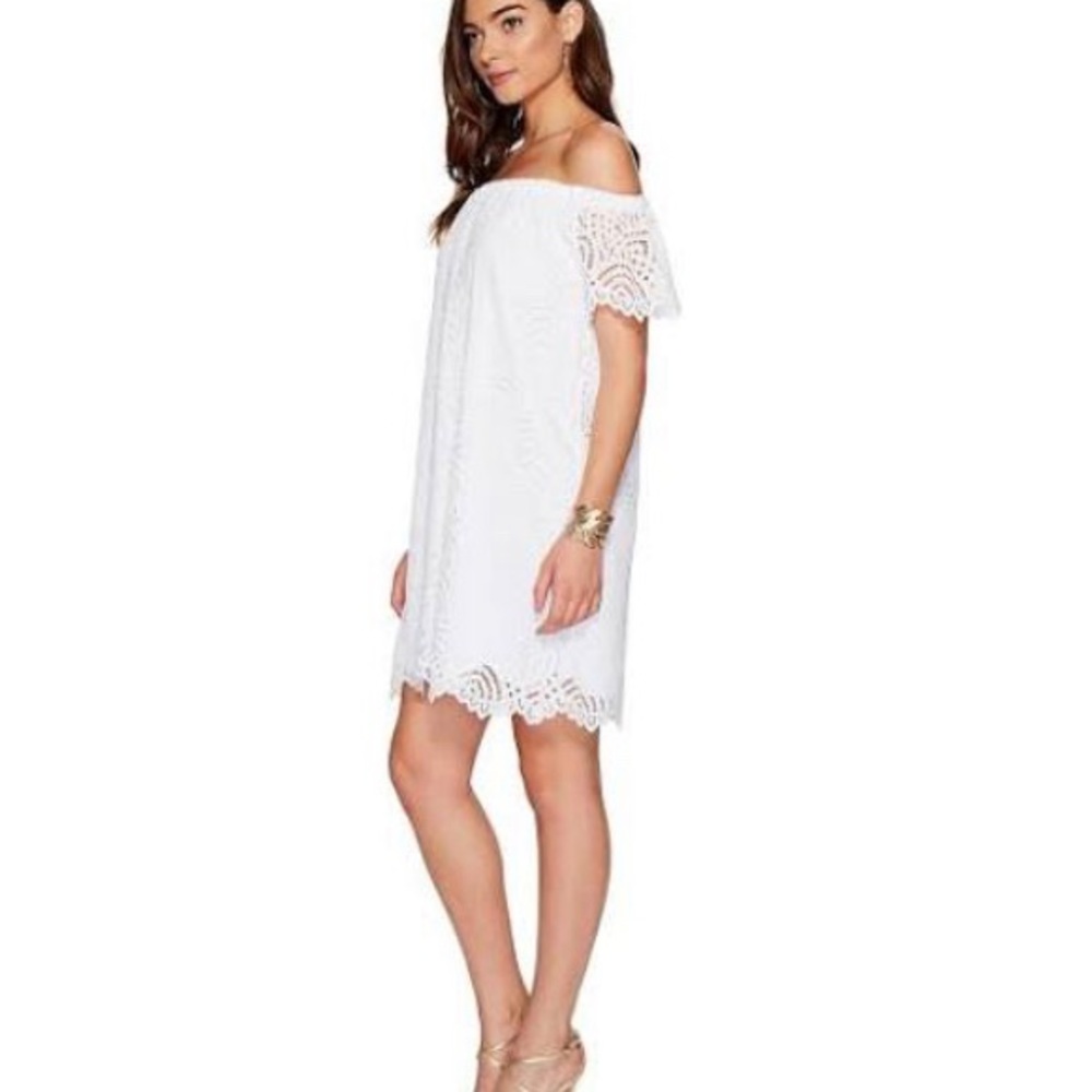 Lilly Pulitzer Marine Tropic Lace Dress